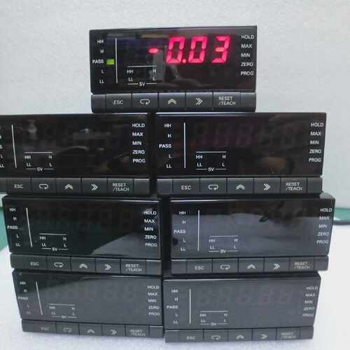 Lot of 7 Omron K3NX-VD1A-T1 Panel Meter,AC100-240Vac,Used,Jp