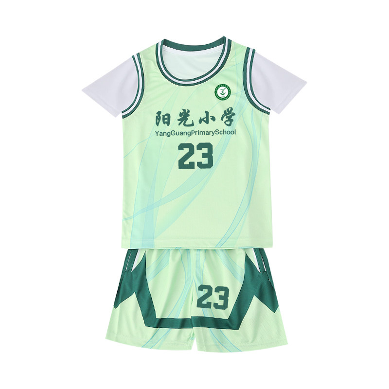 篮球服定制套装儿童训练服小学生男生青年短袖女生队服速干印字球