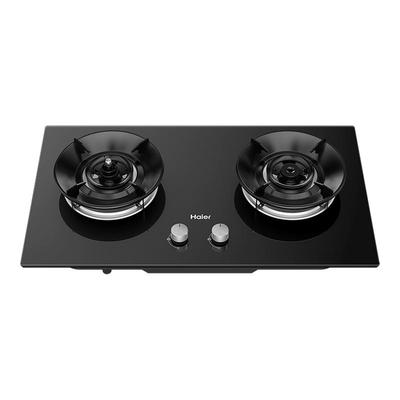 海尔燃气灶煤气灶家用双灶天然气灶台厨房家用煤气炉灶具Q2BE58