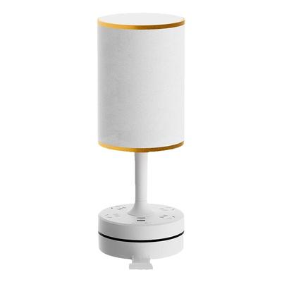 台灯卧室床头灯多功能插座一体护眼LED灯新款语音控制智能小夜灯