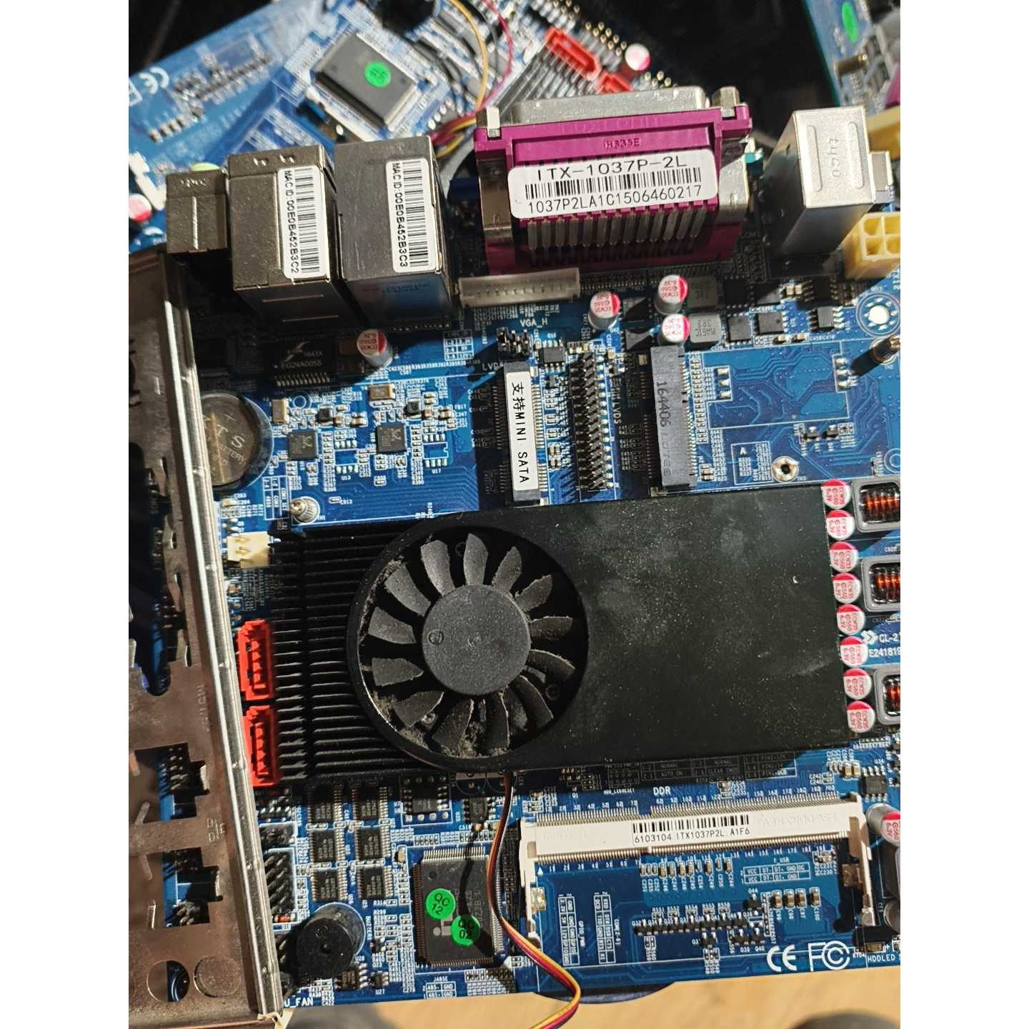 询价-ITX1037P主板有23张带挡板没有全测图片