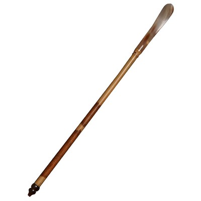 红湘妃竹茶拨茶匙美花纹茶匙