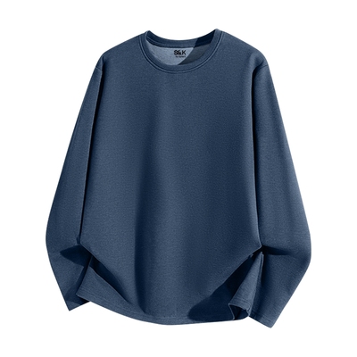 班尼路S&K系列新款蚕丝羊毛绒衫