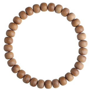 印度老山檀手串女配蜜蜡碧玉18k黄金黑肉沉水老料檀香木单圈手链