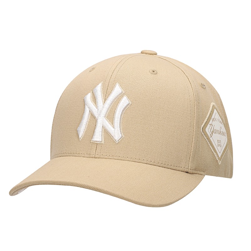 MLB官方正品米黄色棒球帽