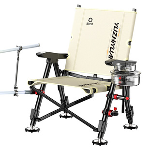 渔之源欧式钓椅野钓专用2026新款折叠全地形新型品牌小钓鱼椅马扎