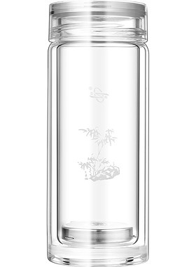 诺亚水晶杯便携银质办公夏天口杯