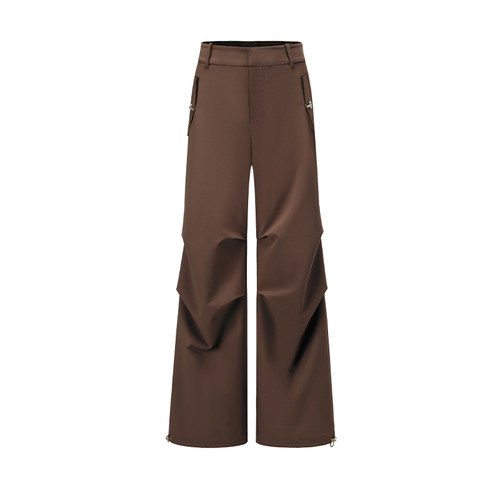 【软壳伞裤】户外工装裤春夏女宽松运动休闲长裤PT007 | 粒子狂热