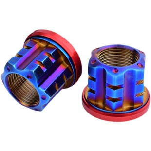 小牛改装电机螺母M16/M18全顺御玛10寸12寸通用不锈钢304彩色螺帽