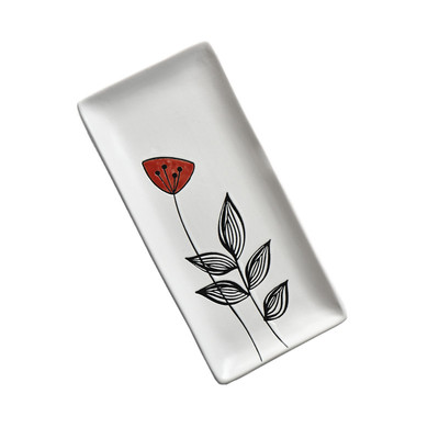 包邮日式寿司盘长方盘牛排盘菜盘