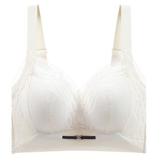 远山如黛小胸聚拢显大温变内衣女收副乳防下垂无钢圈调整型文胸