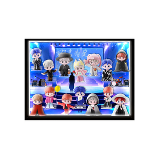 POP适用檀健次多见一次手办盲盒演唱会主题场景款展示盒收纳防尘