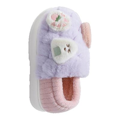 亲子款包跟棉拖鞋加绒保暖可外穿