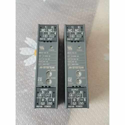 议价日本爱模MSYSTEM信号隔离器M5VS04R维修