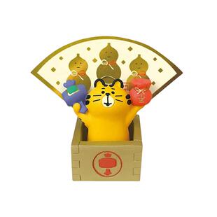 Decole福气系列Concombre招财手办健康运势玩具装饰潮玩财运摆件