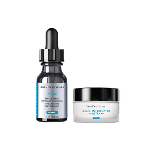 【自营】修丽可多肽抗皱精华15ml+AGE面霜15ml