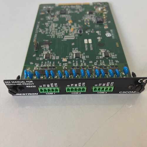 Crestron C3COM-3 3-Series? Control Card – 3 COM Ports