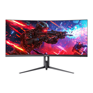 海信34英寸WQHD带鱼屏180Hz高刷1ms 1000R HDR400显示器34G6K-PRO