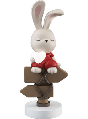 兔子落地摆件客厅电视柜送闺蜜