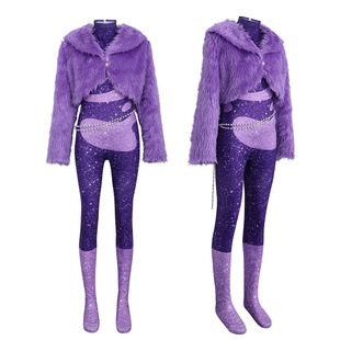 疯狂动物城儿童夏奇拉COS服装女童夏奇羊套装舞台服成人亲子装