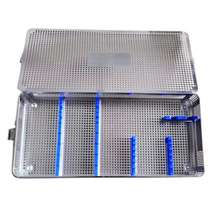 费格椎间孔镜消毒盒椎间盘镜消毒框脊柱内镜器械盒医用不锈钢双层