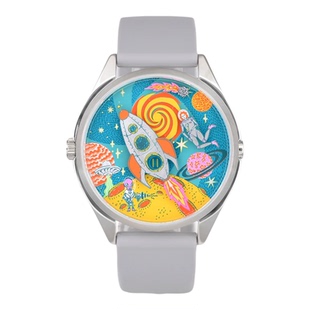 mr jones watches太空主题创意手表男女复古科幻万花筒自动机械表