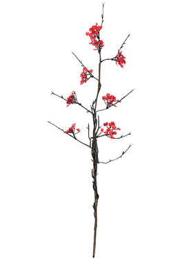 仿真樱花藤条绢花客厅插花摆件
