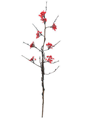 仿真樱花藤条绢花客厅插花摆件