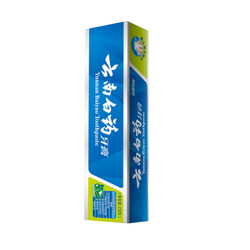 云南白药牙膏薄荷型230g缓解牙龈问题清新清爽口气实惠套装正品