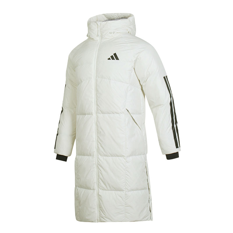 【自营】Adidas阿迪达斯羽绒服男装长款运动服保暖休闲连帽外套