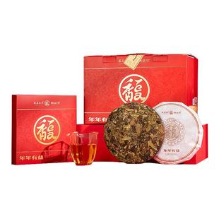 馥益堂福鼎白茶年年有益2024年寿眉茶饼300g*10饼大份装茶叶口粮