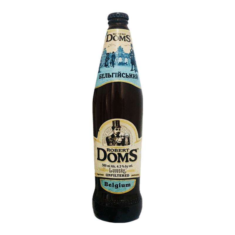 乌克兰进口白啤酒多玛斯DOMS多姆斯小麦白啤精酿啤酒整箱