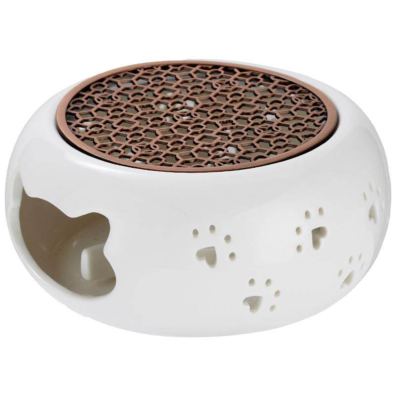 暖茶温茶炉花茶壶蜡烛煮茶炉陶瓷茶道/零配