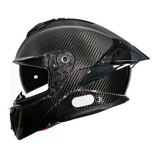 FASEED法赛德摩托车头盔碳纤维全盔861男女冬季机车大头特大码4XL
