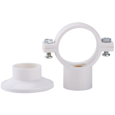 顶建 PVC给水管吊卡水管管卡抱箍盘20底座卡32管夹管件配件25