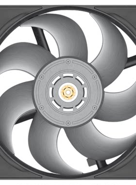 超频三野兽F9R120高性能散热风扇