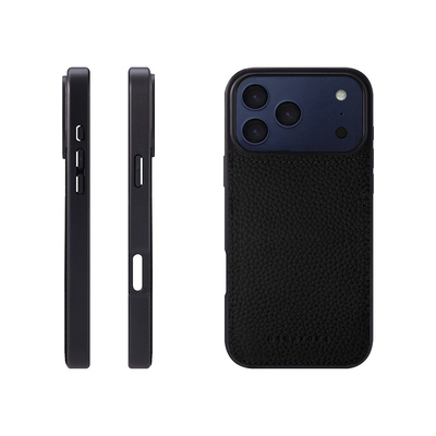 适用于苹果17系列真皮手机壳商务