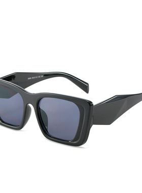 复古猫眼大框墨镜欧美风