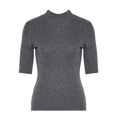 DPLAY绵羊毛半高圆领套头打底衫