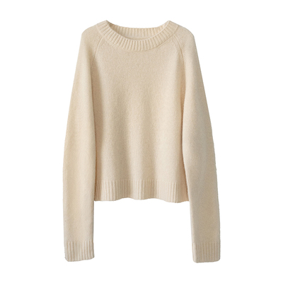 100%羊绒毛衣轻薄BACKTIMES初时