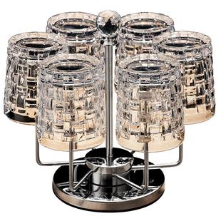 轻奢高档水晶玻璃威士忌杯套装创意家用高颜值白兰地洋酒啤酒杯子