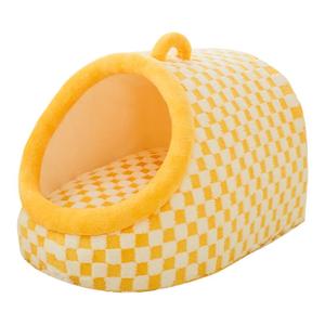 狗窝冬季保暖封闭式安全感狗屋狗床冬天半封闭四季通用狗房子小狗