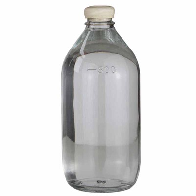 玻璃盐水瓶500/250毫升50/100ml耐高温灭菌实验番茄酱输液点滴瓶