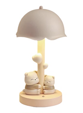 卡通可爱熊儿童床头小夜灯摆件