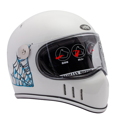 福禄车库四季通用蒙古人复古头盔