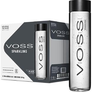 VOSS芙丝挪威原装进口 苏打水饮料(含气型)玻璃瓶
