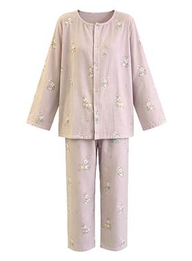 唐朝一只鱼妮可兔双层纱家居服女