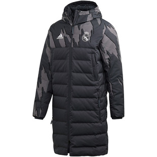 天朗足球阿迪达斯曼联阿森纳尤文皇马长款羽绒服GD4260 FR3867