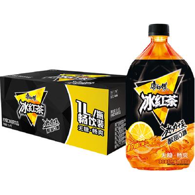 康师傅冰红茶无糖柠檬味清爽不腻