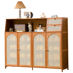 鞋架多层家用门口室内玄关入户门楼道防尘鞋柜收纳柜一体靠墙带门